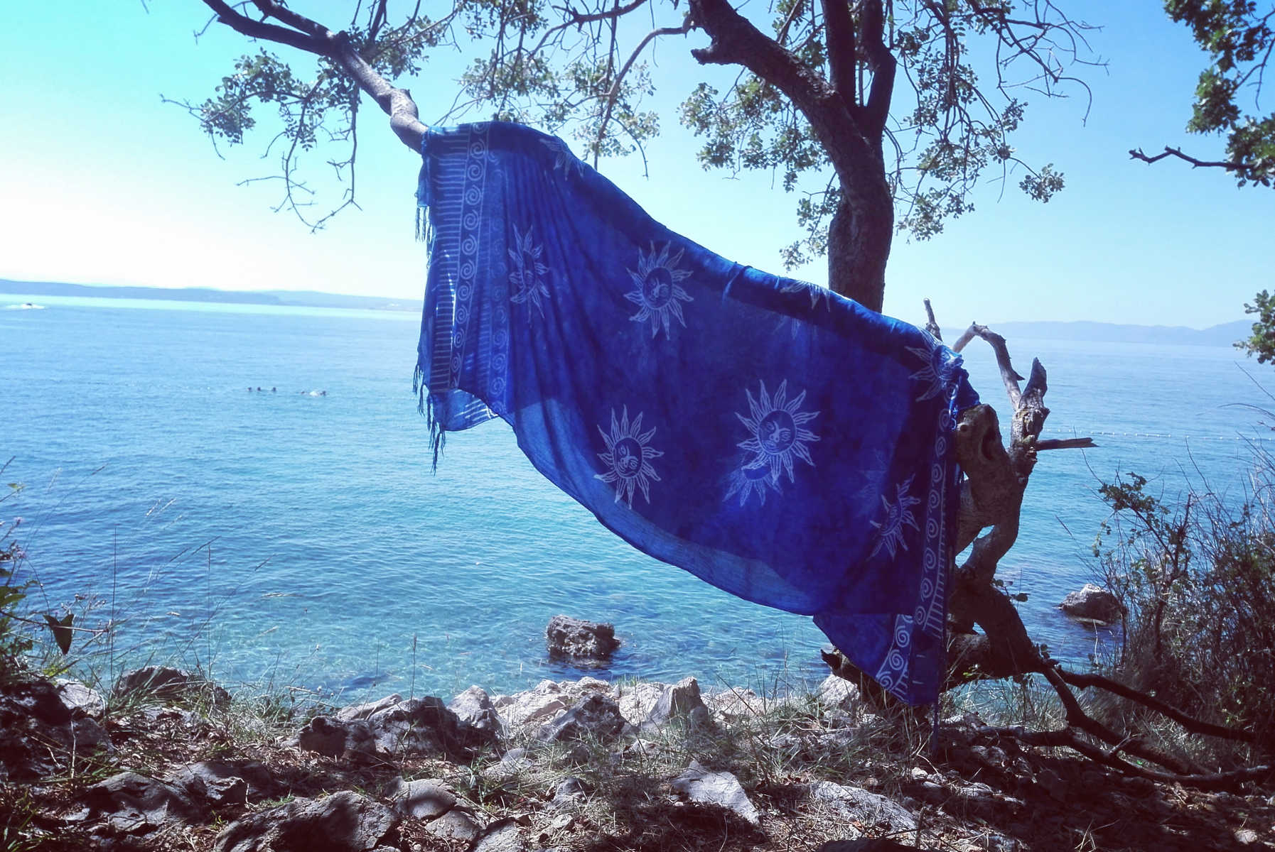 Croazia mare la costa tra Fiume e Cirquenizza