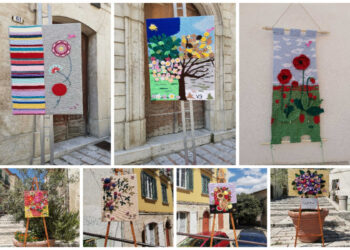 Yarn bombing Italia