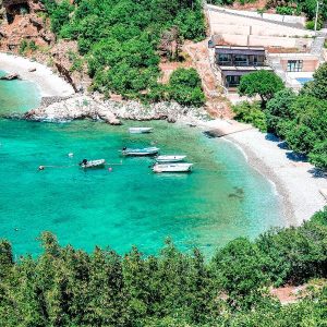 spiagge di Senj in Croazia
