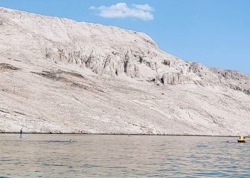 spiagge dell' isola di Pag